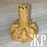 Вазочка плетеная из бересты Вазочка<br />Высота:~см. Цена: рубл.